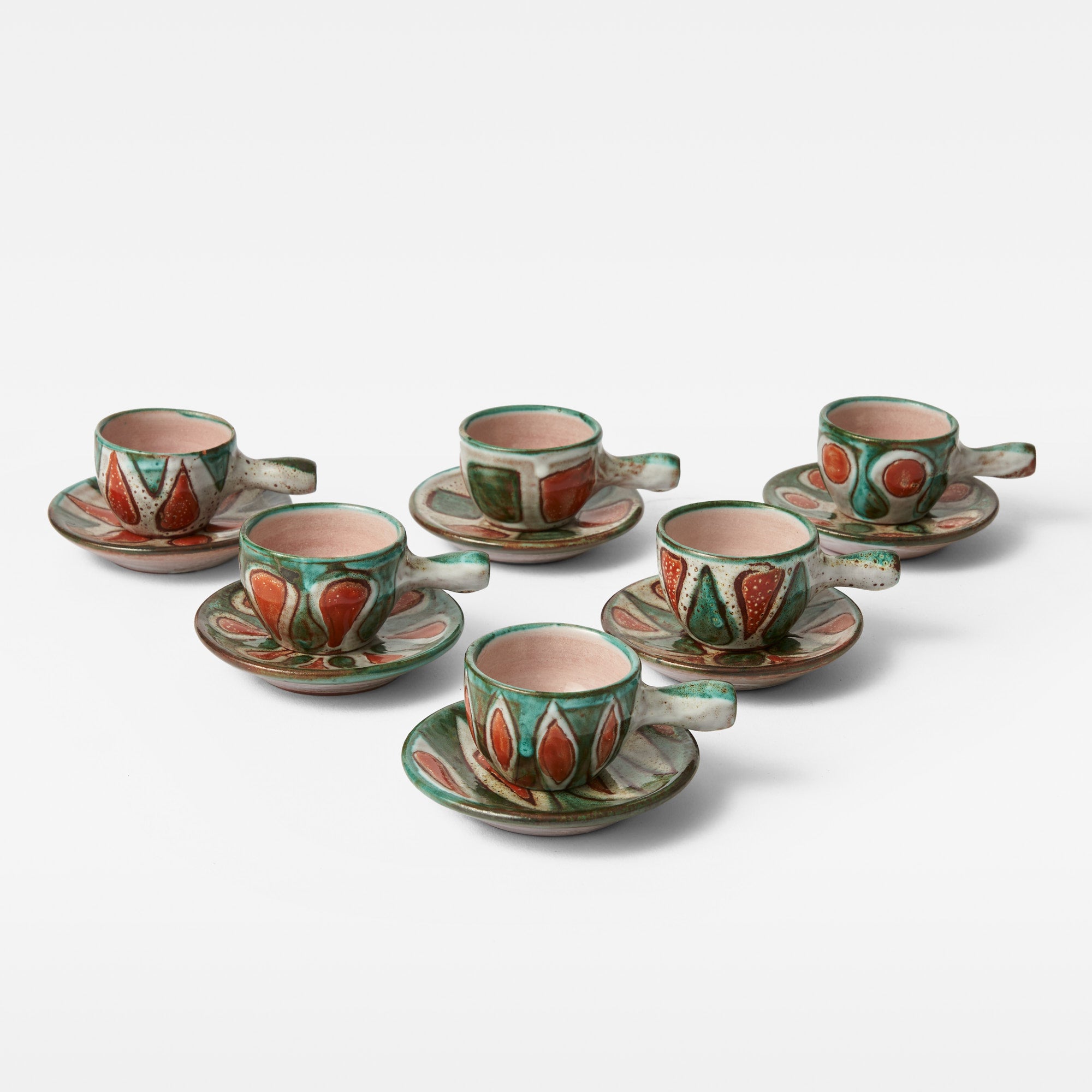 Ceramic Espresso Set, Vallauris