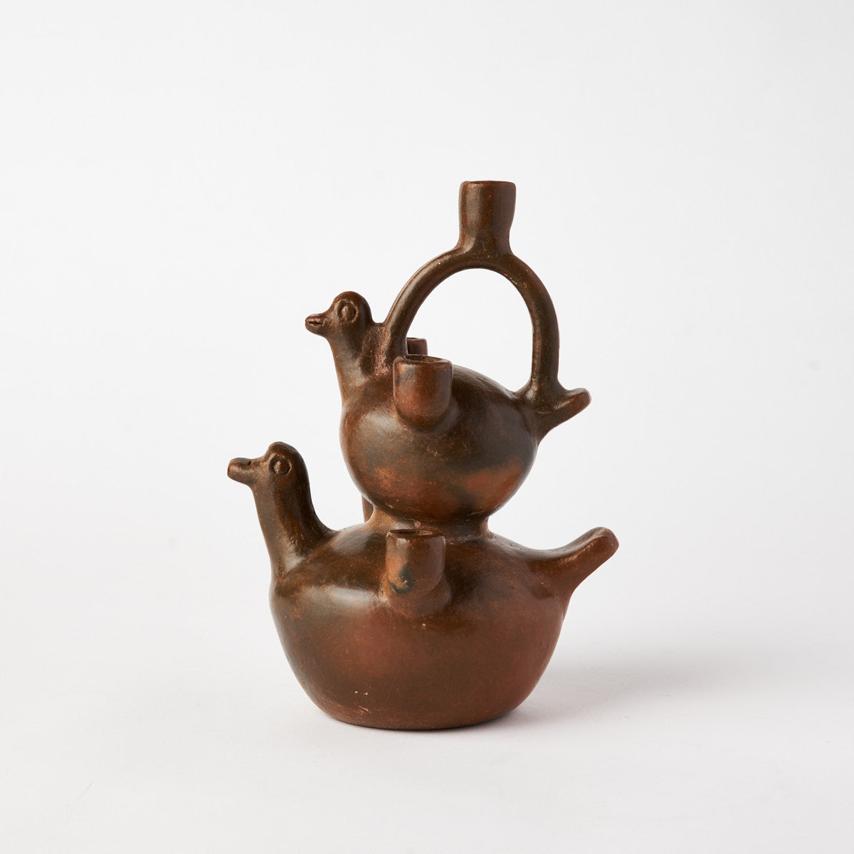 Herón Martínez Mendoza Terracotta Candelabra