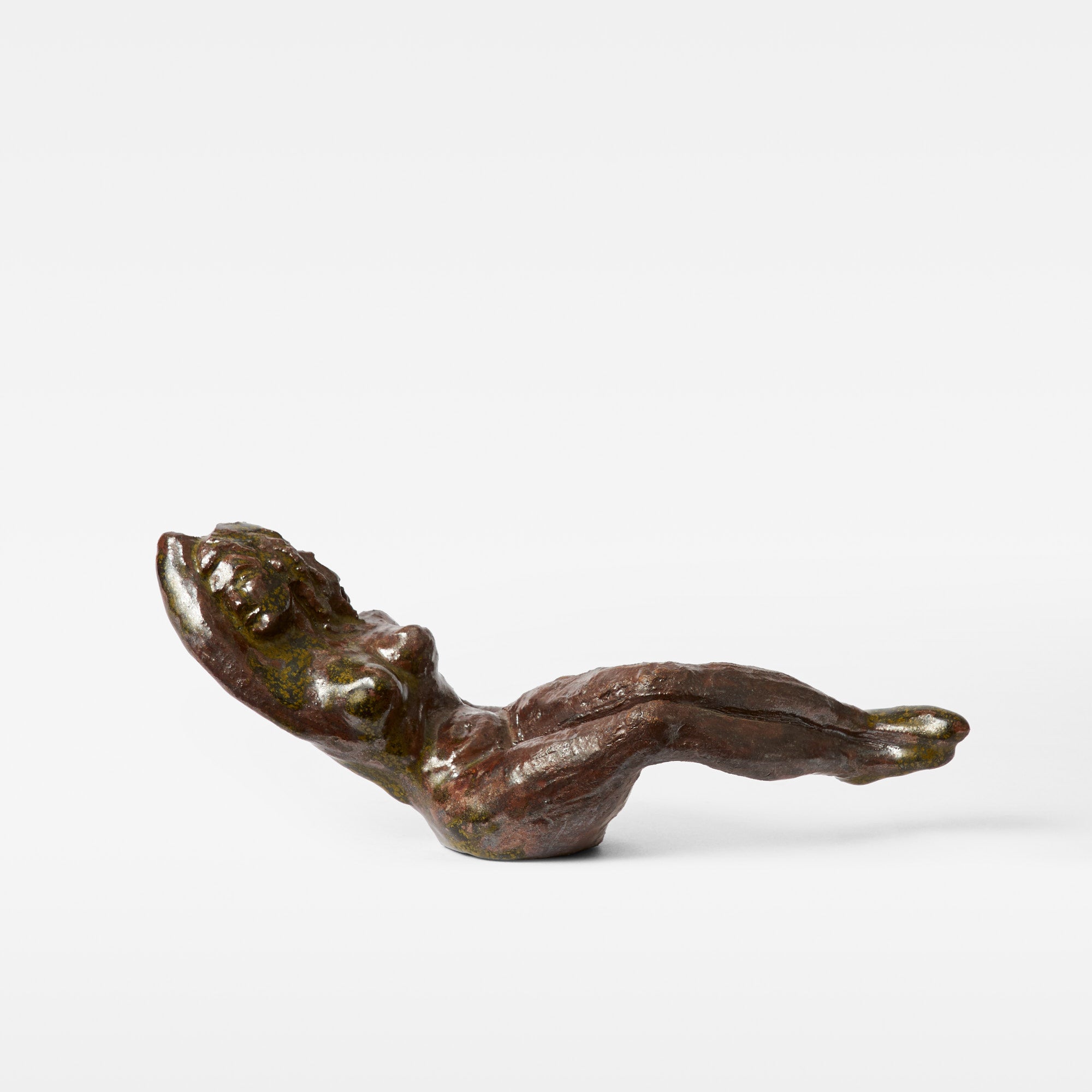 Nude Sculpture - Glazed Ceramic