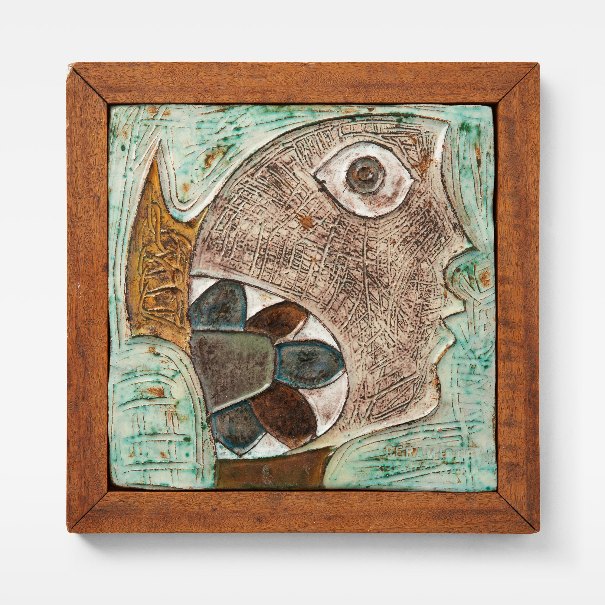 Ceramic Bas Relief Atelier Beauregard