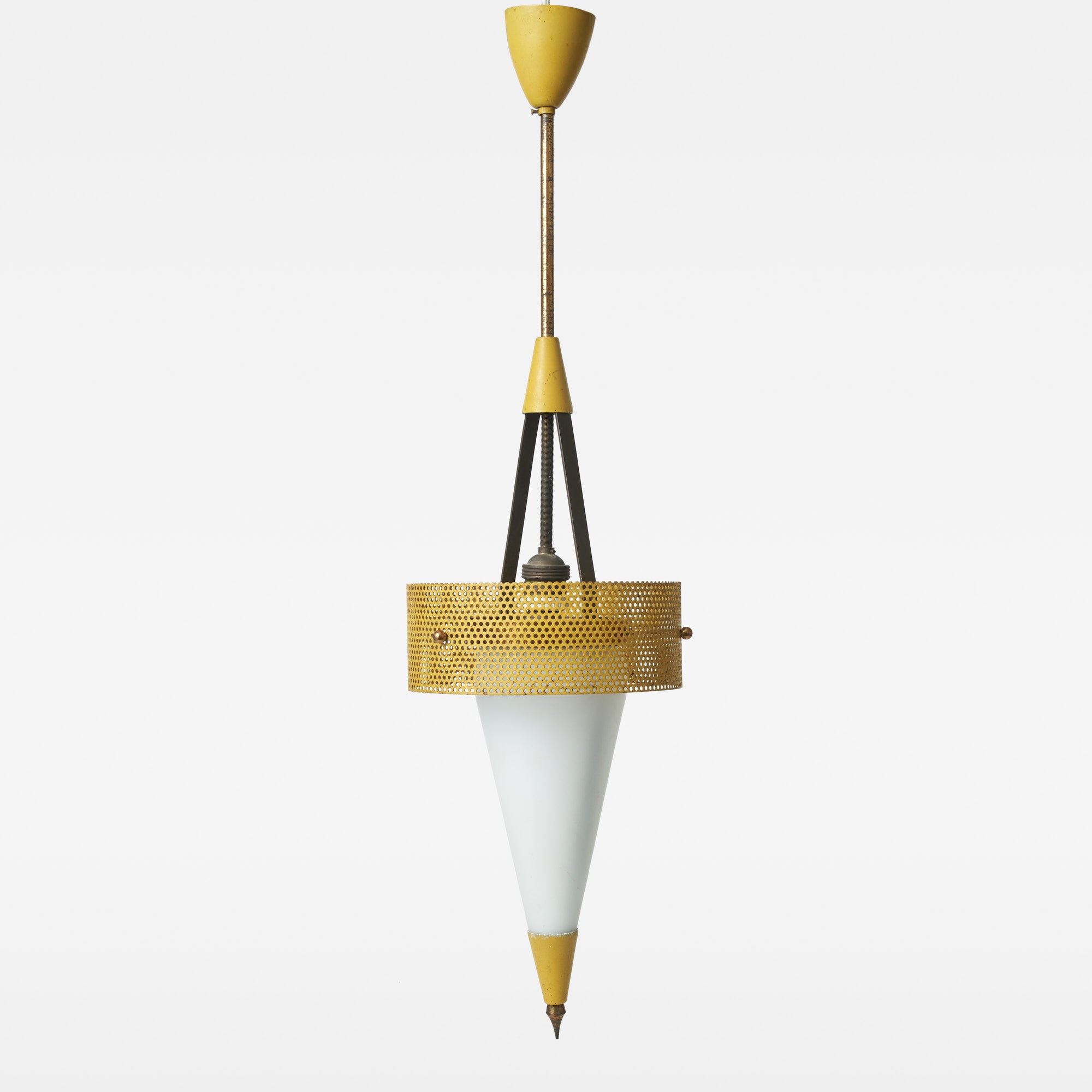 Perforated Metal Suspension Light