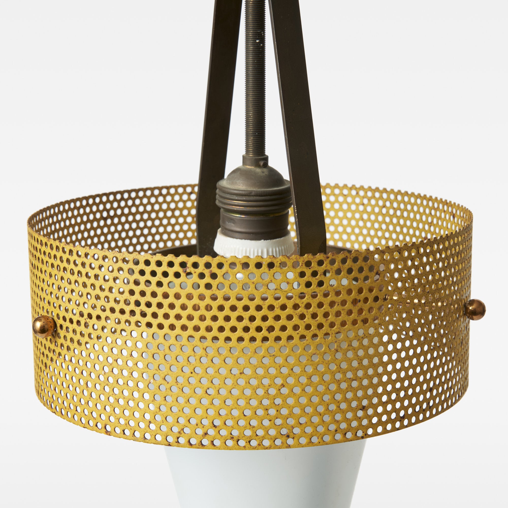 Perforated Metal Suspension Light