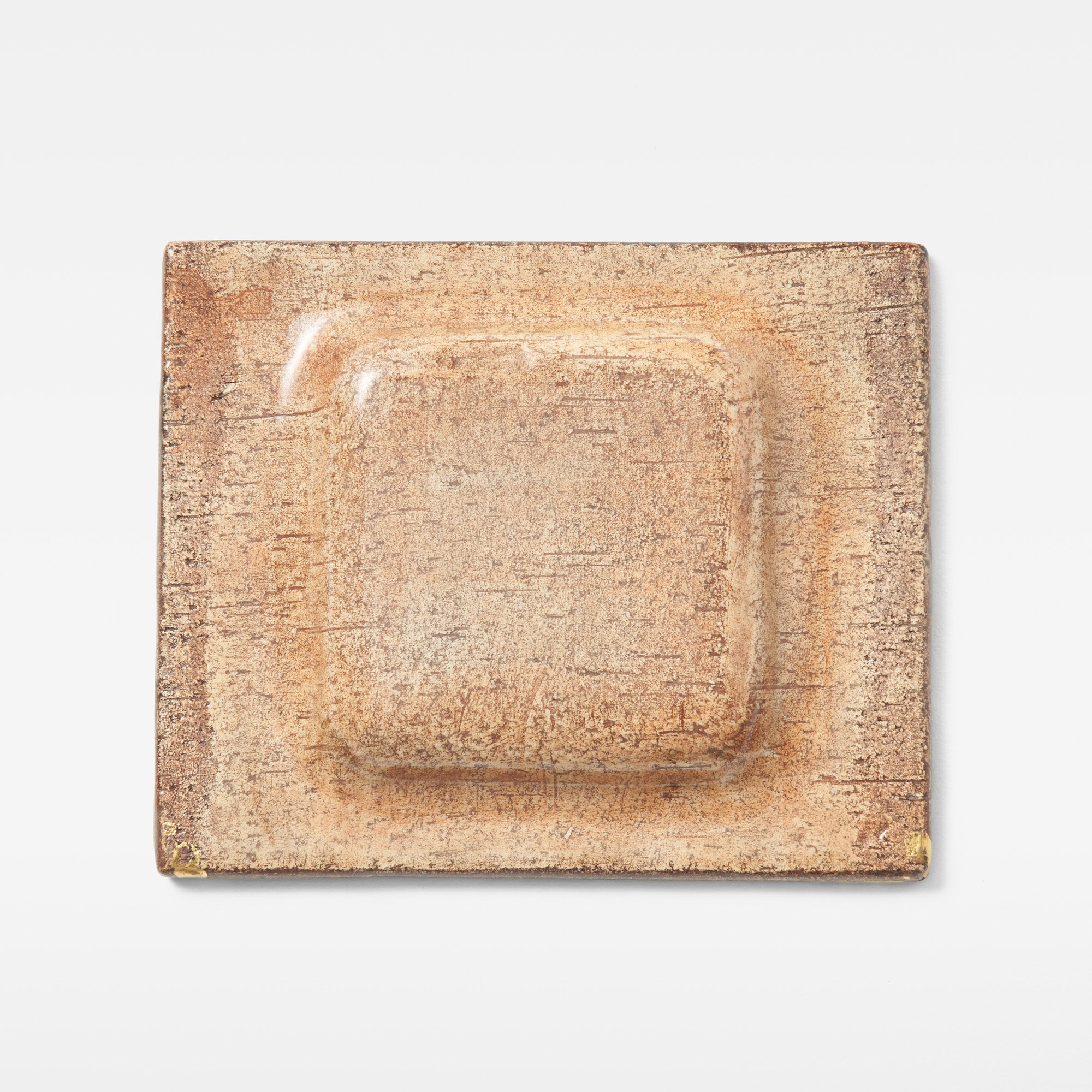 Georges Pelletier Gilded Ceramic Tray