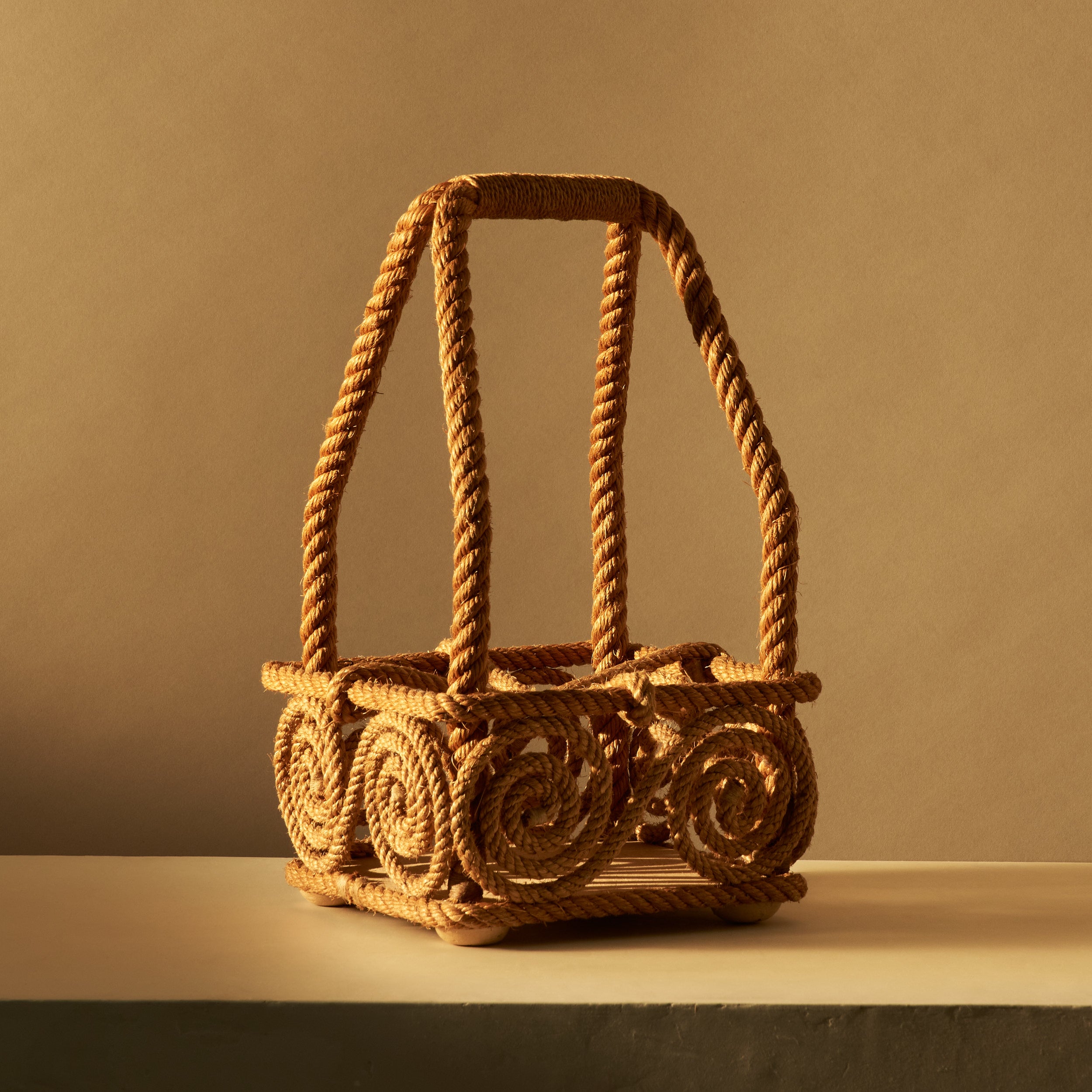 Audoux Minet Rope Bottle Caddy