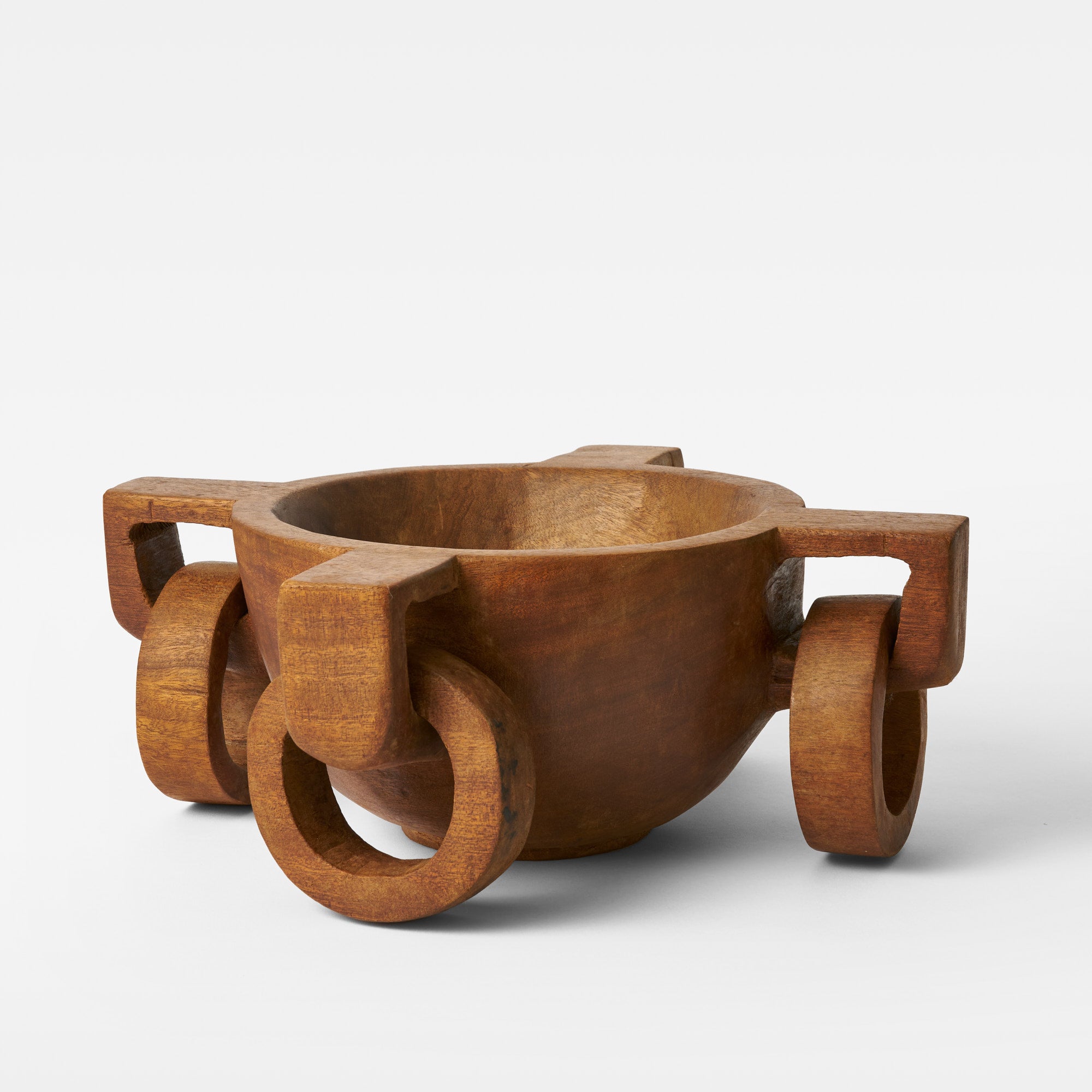 Substantial Hand Carved Treen Bowl