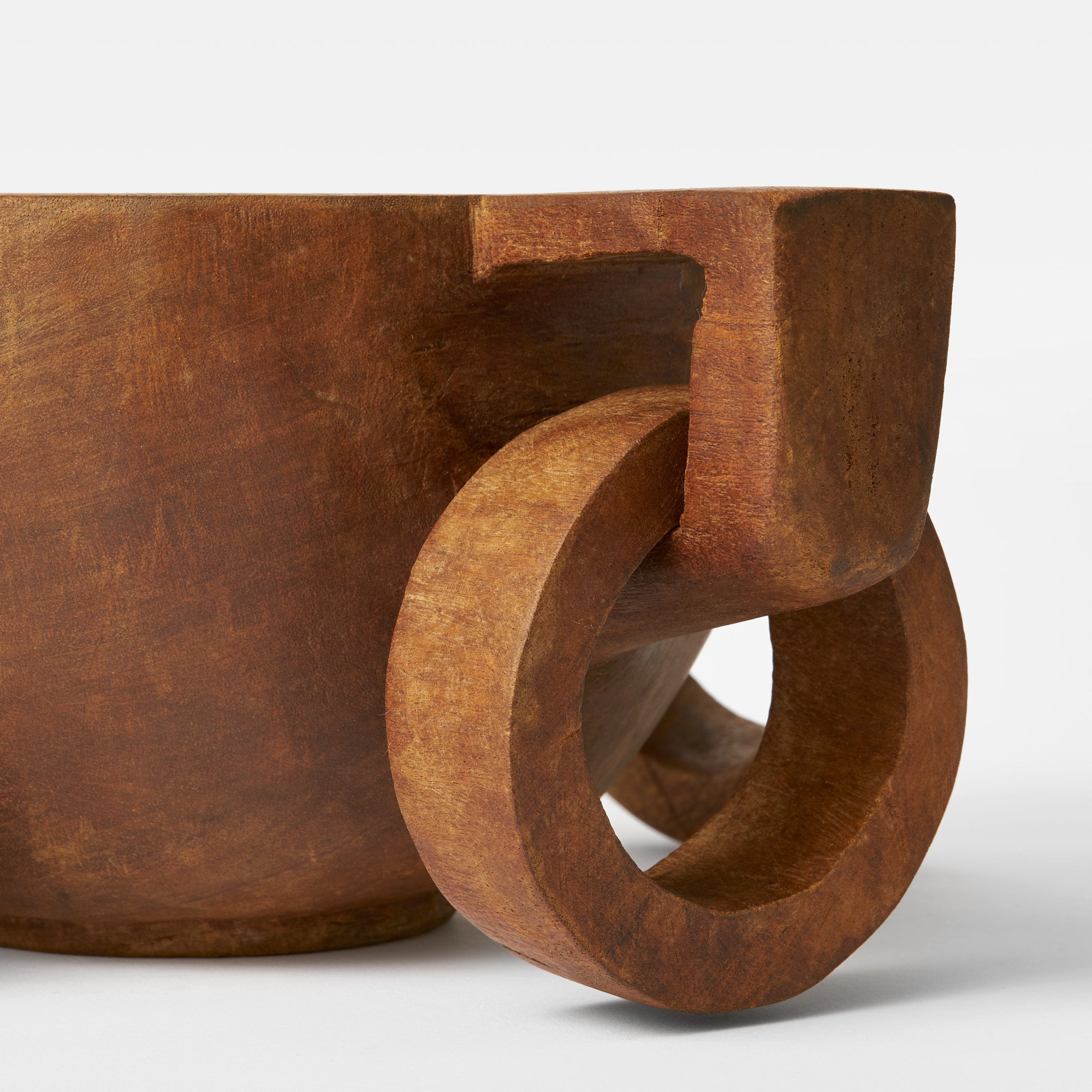 Substantial Hand Carved Treen Bowl