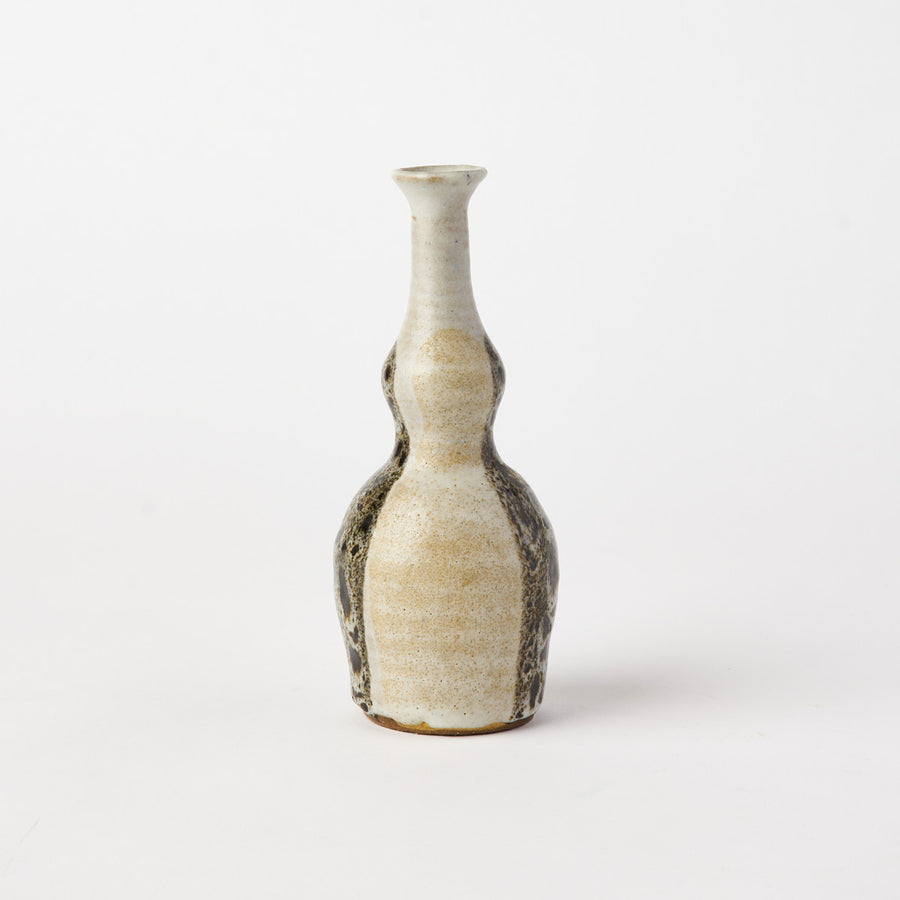 Mottled Gourd Shape Bud Vase