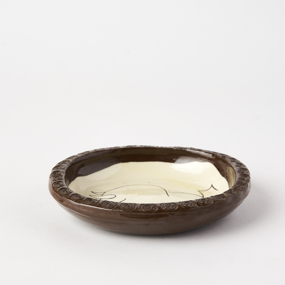 Guy Gautier Vallauris Taurus Plate